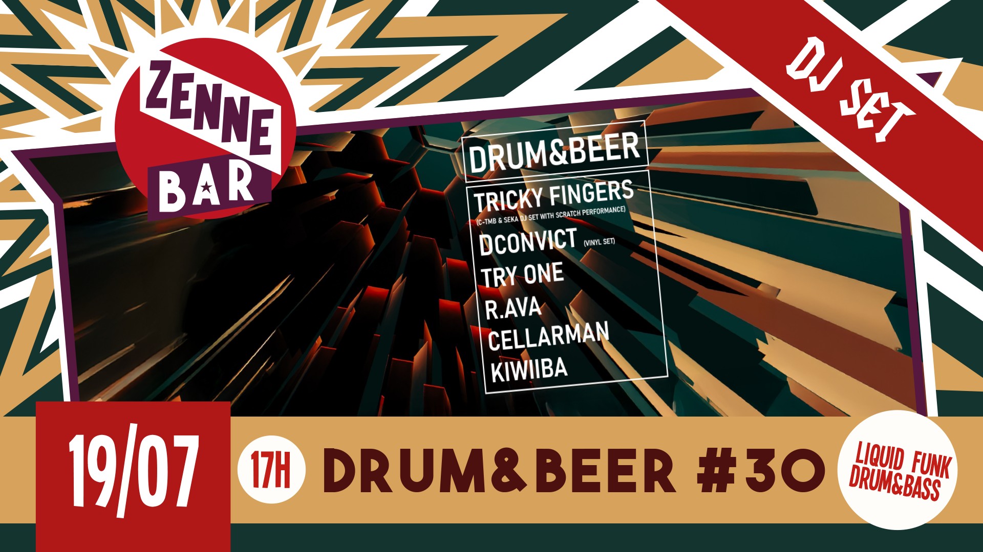 Drum & Beer #30 - Summer Liquid Funk Session