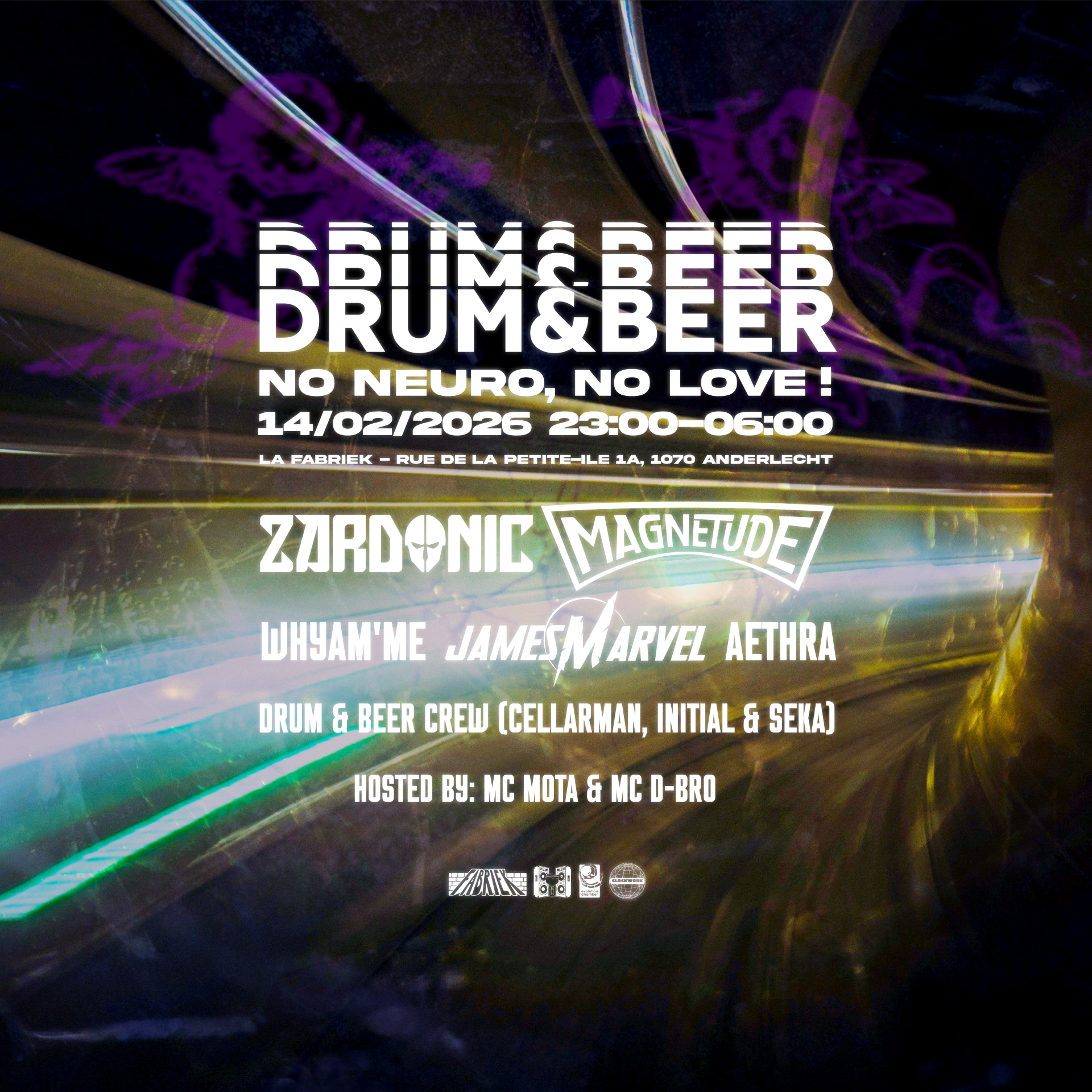Drum & Beer: No Neuro No Love w/ Zardonic & Magnetude